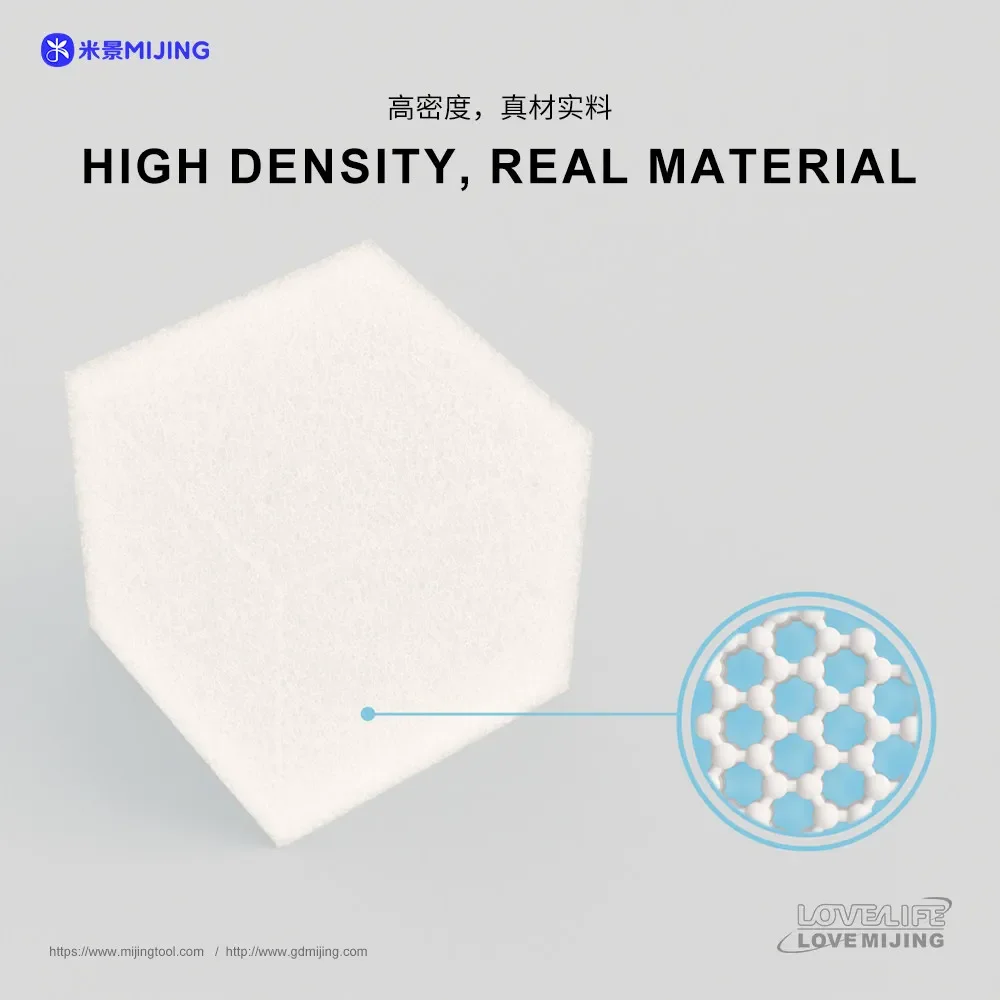 Mijing-多機能食器洗いスポンジ,携帯電話用メラミンスポンジ,スクリーンフレーム,カメラクリーニングツール,HM-11, 500個
