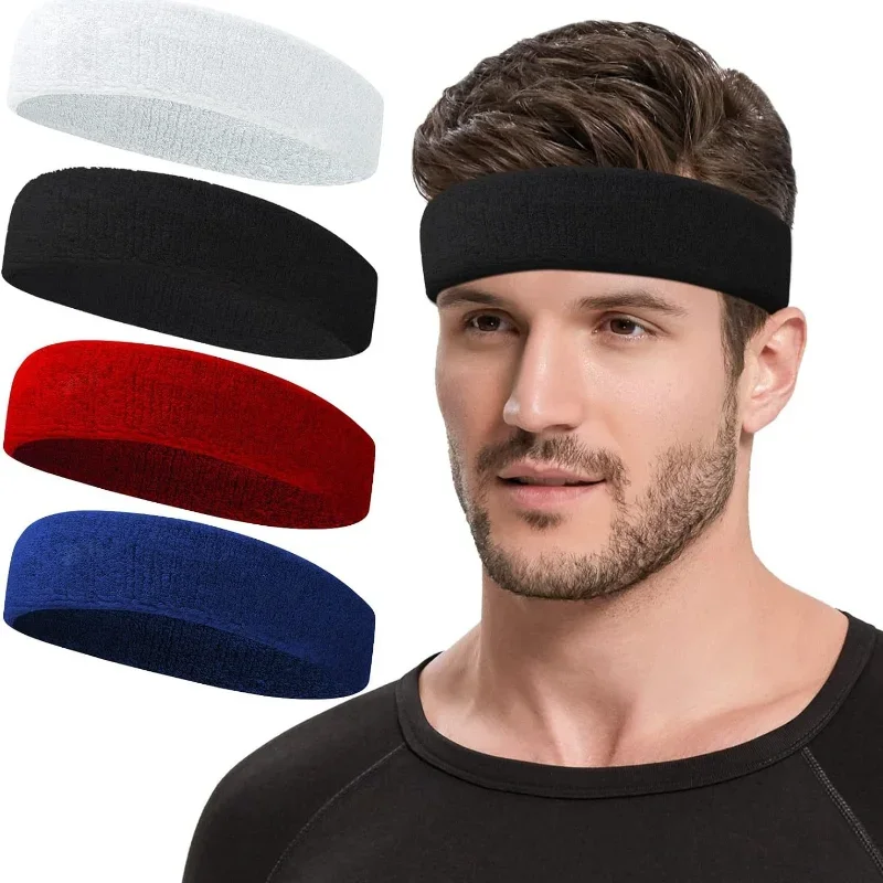 3 fasce sportive resistenti al sudore per uomo e donna - Fascia antisudore traspirante per tennis, basket, corsa, palestra, allenamento