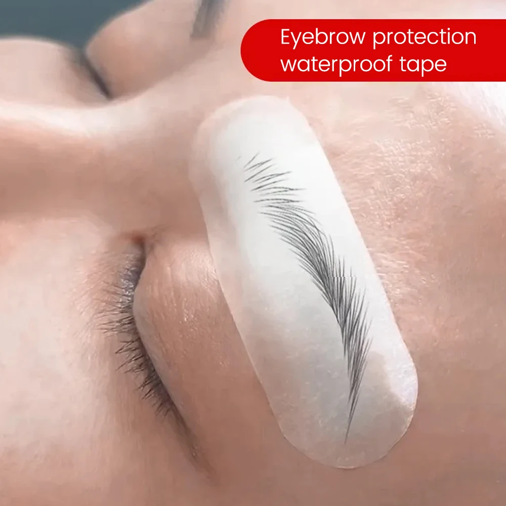 Transferencia de cejas pegatina de piel tatuaje operación Real práctica permanente silicona tatuaje suministros de entrenamiento protección de cejas