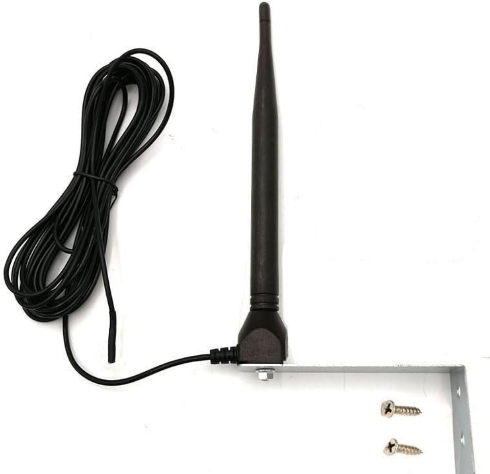 Antena rf rg58 433mhz para porta de garagem externa 433.92 amplificador de sinal de controle remoto