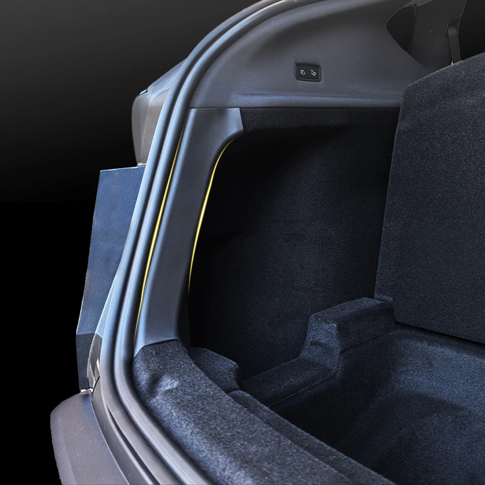 For Tesla New Model Y LAUNCH 2025  Juniper 2025+  Trunk Threshold Strip TPE  Anti Scratch Protection Lid