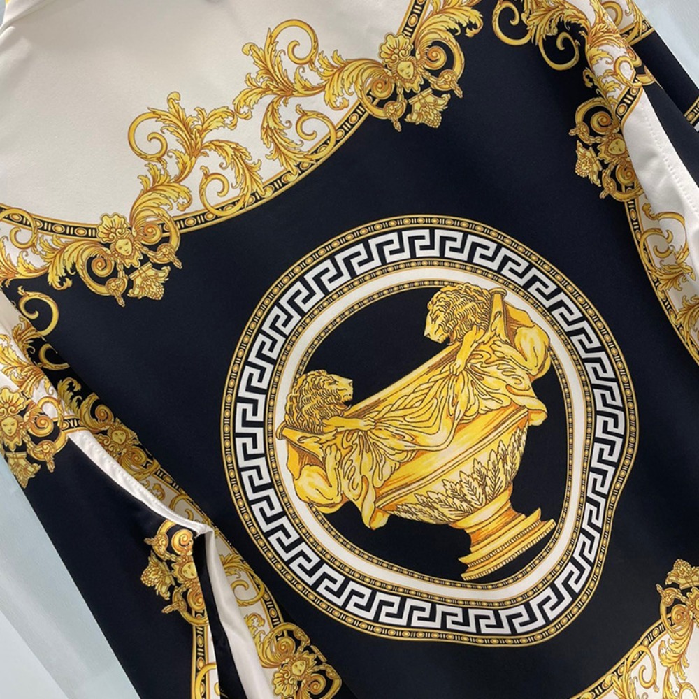 2023 New Autumn Fashion Youth Popular Digital Printing Men's Long Sleeved Lining