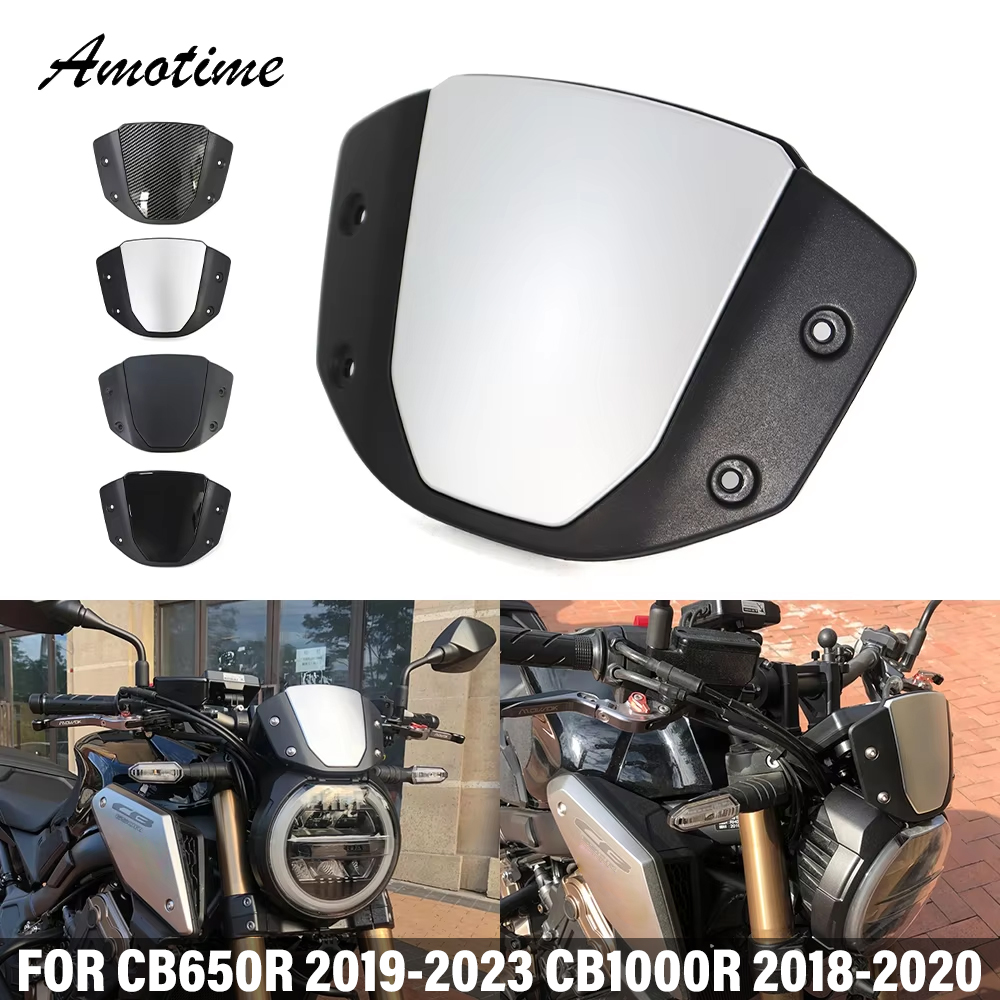 Для Honda CB650R 2019 2020 2021 2022 2023 CB1000R CB 650R CB 650 R лобовое стекло мотоцикла, ветровое стекло, передний экран, дефлектор ветра