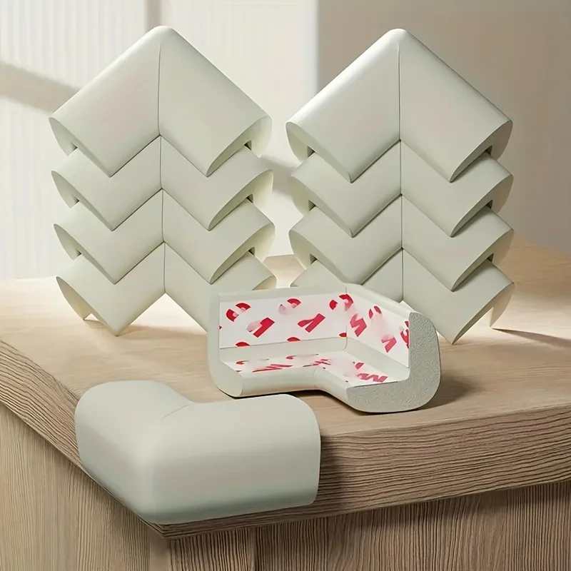 10 pçs canto de segurança do bebê casa cantos borda macia toddle proteção de segurança infantil protetor de móveis guardas de mesa capa