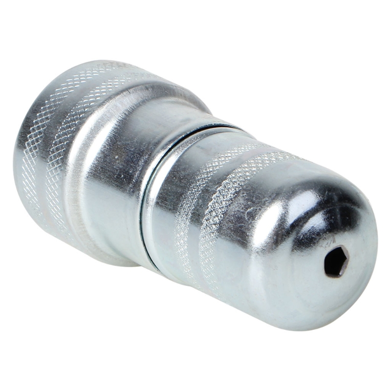 Herramienta limpiadora de terminales de poste de batería plateada para vehículo de coche, cepillo de acero inoxidable U90C