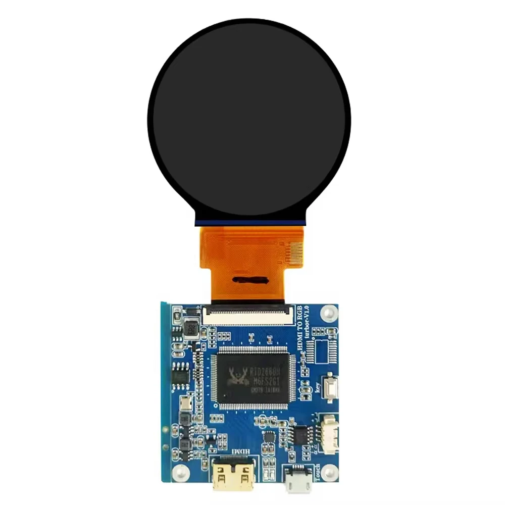 2,1 Zoll TFT OLED Display Modul für Smart Home Runde Bildschirm 480*480 RGB SPI Schnittstelle 40PIN mit Player ST7701 Treiber IC 3,3 V