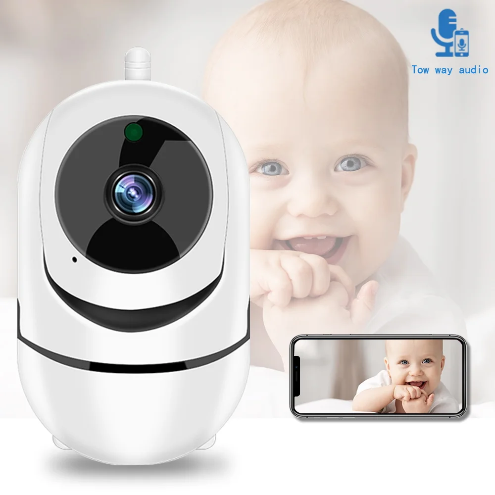 IP-Kamera ycc365 plus Smart Home 1080p HD-Sicherheit Auto-Tracking-Netzwerk drahtlose Infrarot-Überwachung Nachtsicht-WLAN-Kamera