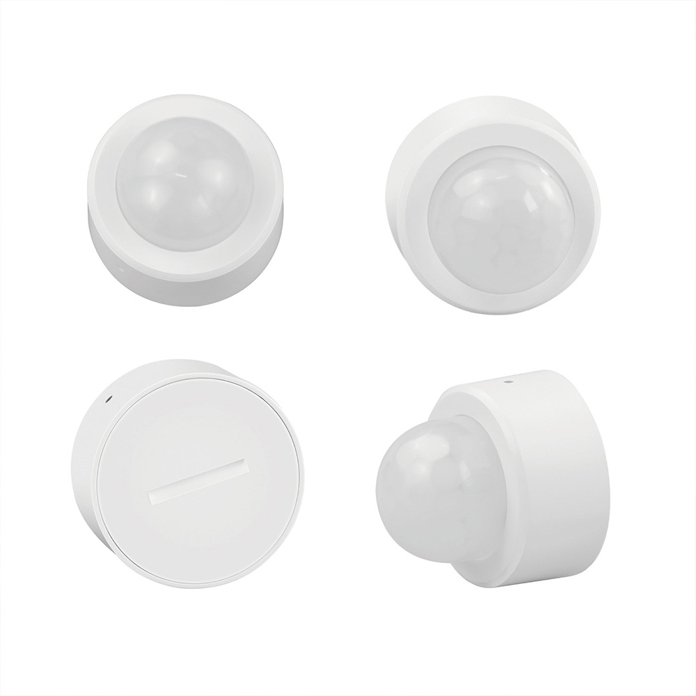 2 en 1 funciona con Tuya Zigbee 3,0 PIR Detector de movimiento + luz Lux brillante Sensor de alarma antirrobo de seguridad infrarroja pasiva ZG-204ZL