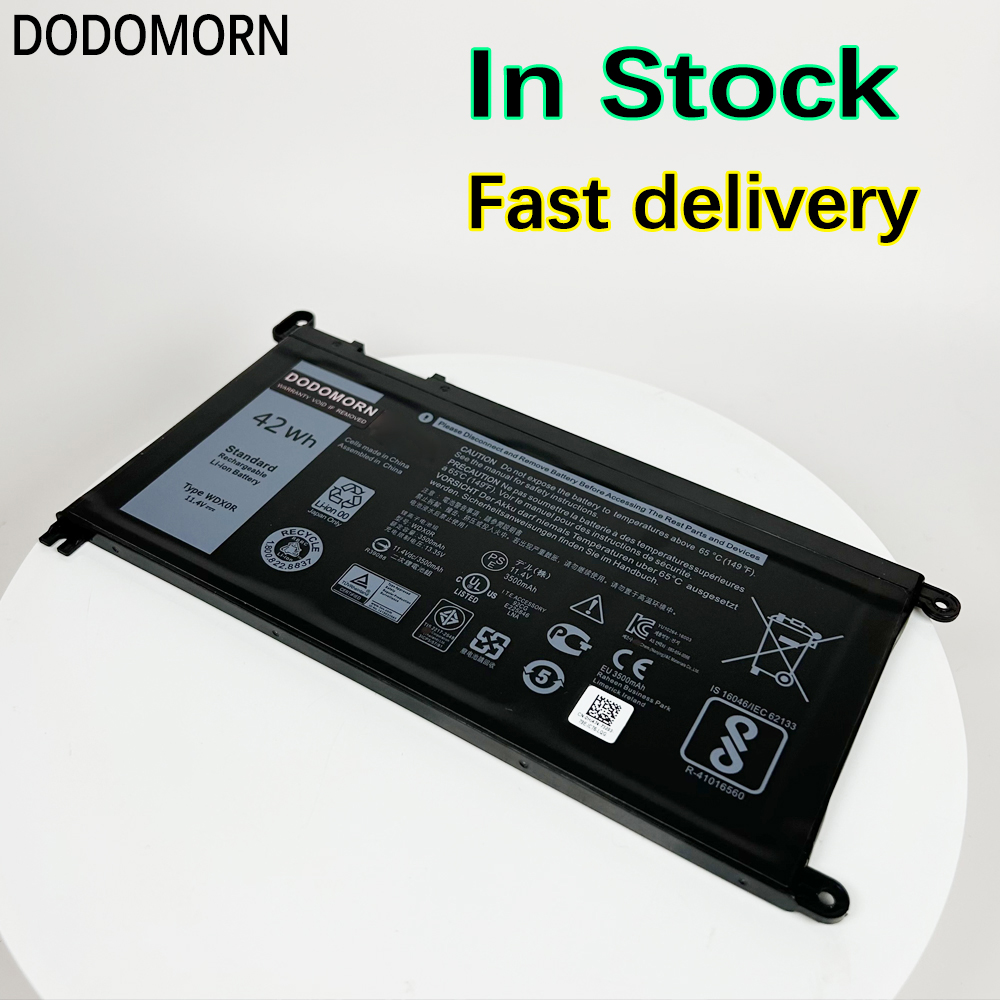DODOMORN-WDX0R Bateria do portátil, DELL Vostro 5468 5471 5568 Inspiron 17 5770 5767 5765 15 5584 5567 7560 3583 5538 5567 WDXOR