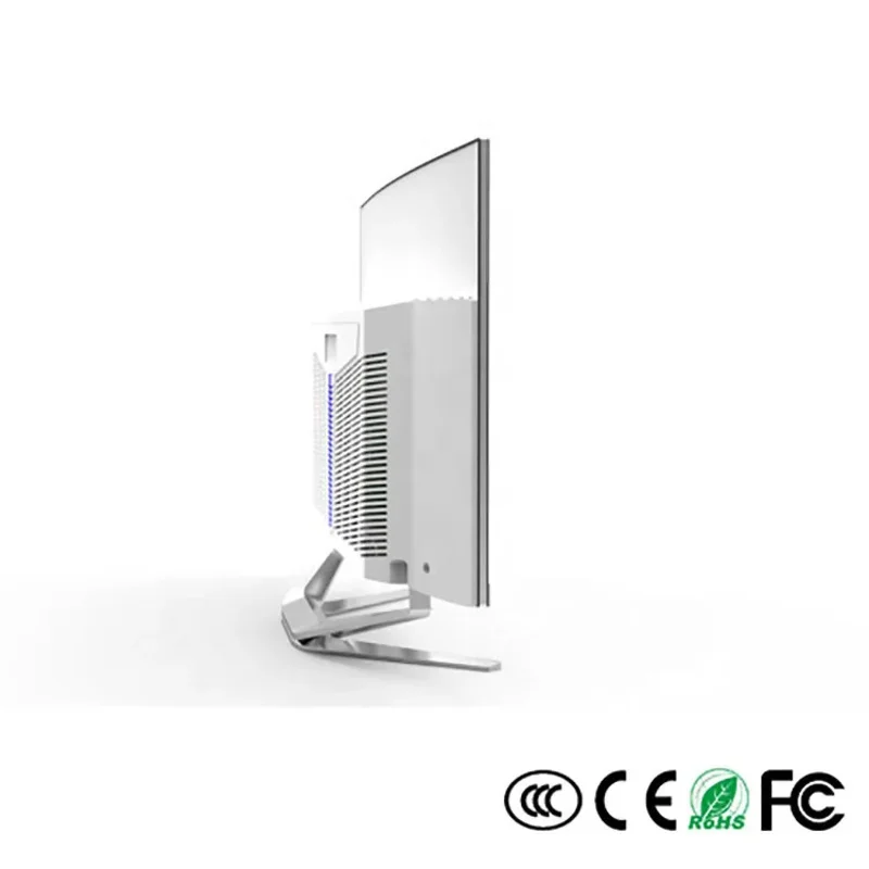 23.8 27 นิ้วขายร้อนคุณภาพสูง Core I3 I5 I7 หน้าจอโค้งคอมพิวเตอร์เดสก์ท็อป All In One Pc คอมพิวเตอร์สําหรับเล่นเกม
