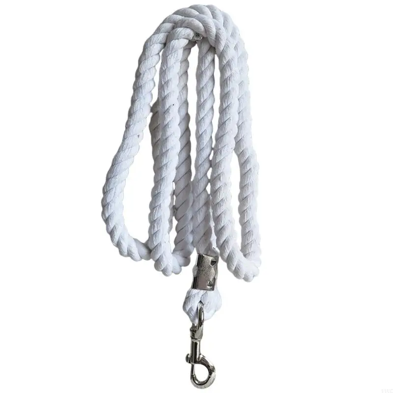Y1uc intrecciata in treccia con corda che conduce corda equestre rein Halters per bestiame duraturo