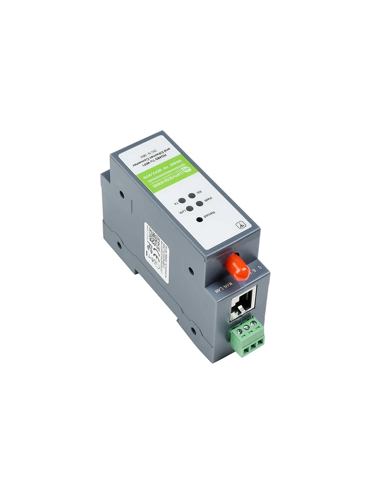 RS485 naar WIFI Ethernet-module Modbus MQTT Gateway seriële server op rail gemonteerd
