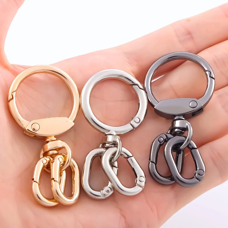 プロフェッショナルヘビーデューティキーホルダーセット: 多機能Dリングクリップ&オフィスキーマネジメントシステム用の安全なロック機構