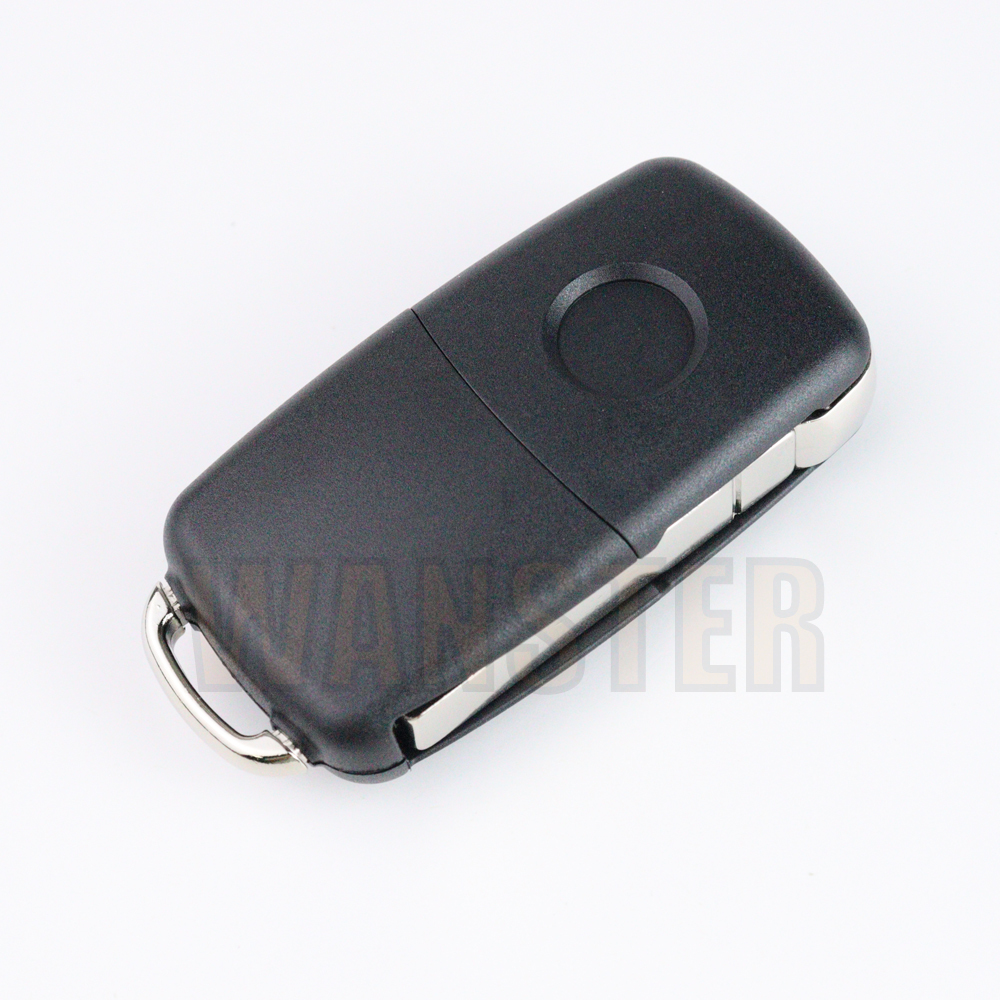 車のキーフォブケースシェルハウジング VW フォルクスワーゲン ティグアン ゴルフ トゥアレグ サジタル アマロック クラフター ポロ シュコダ MK6 パサート C ジェッタ ビートル用