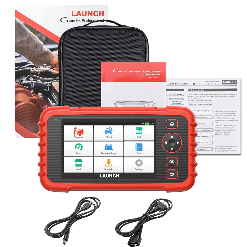 Neue LAUNCH CRP129X PLUS OBD2 Scanner Auto Code Reader Auto Diagnose Werkzeuge Automotive Diagnose Scan Diagnose Kostenloser Versand