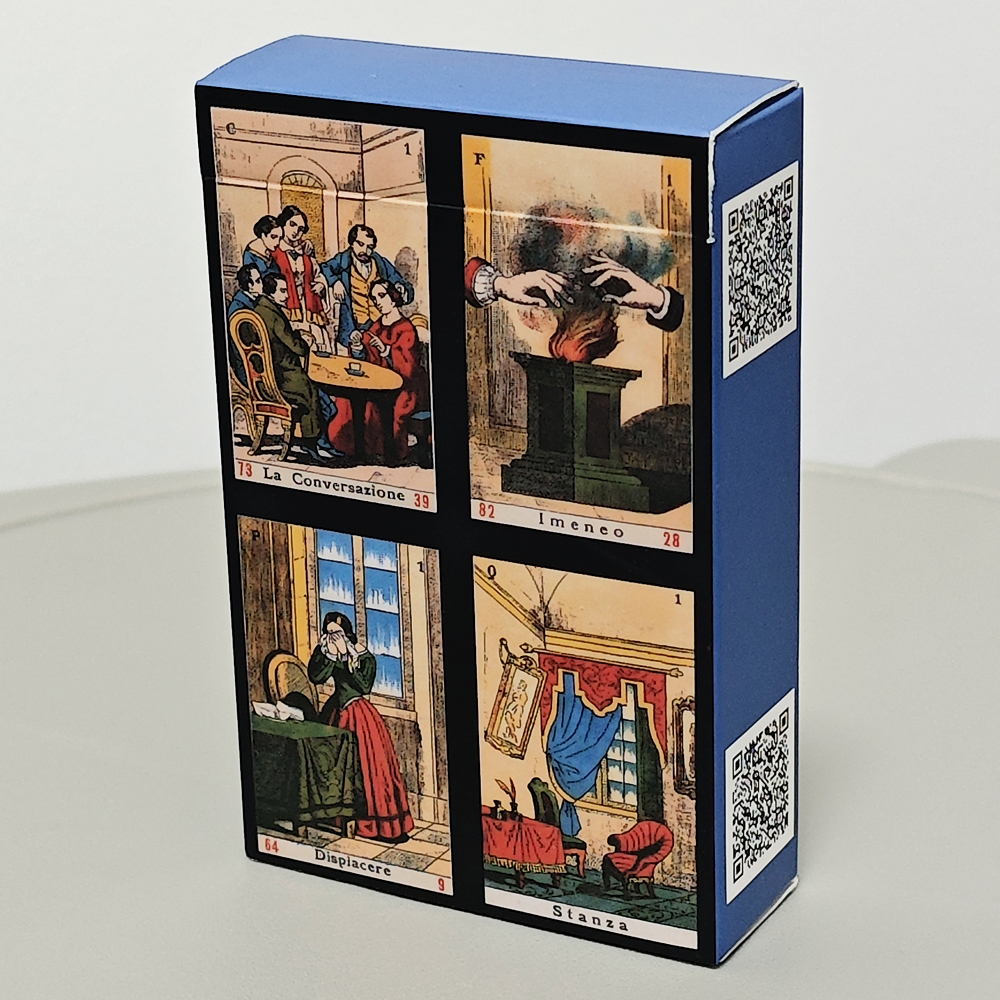 9 x 6 cm, 52 Stück, Oracle Sibyl-Karten, jeden Tag, Oracle-Deck