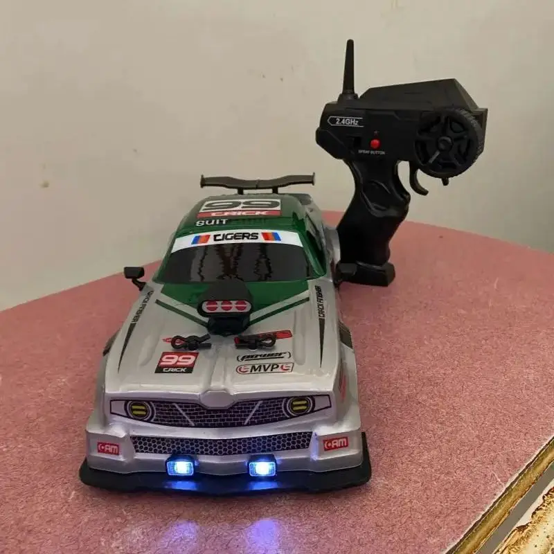 1/16 2.4 グラムレーシング Rc カードリフトカーマスタング GTR 電動 4WD 高速リモコンドリフトおもちゃ子供のためのギフト