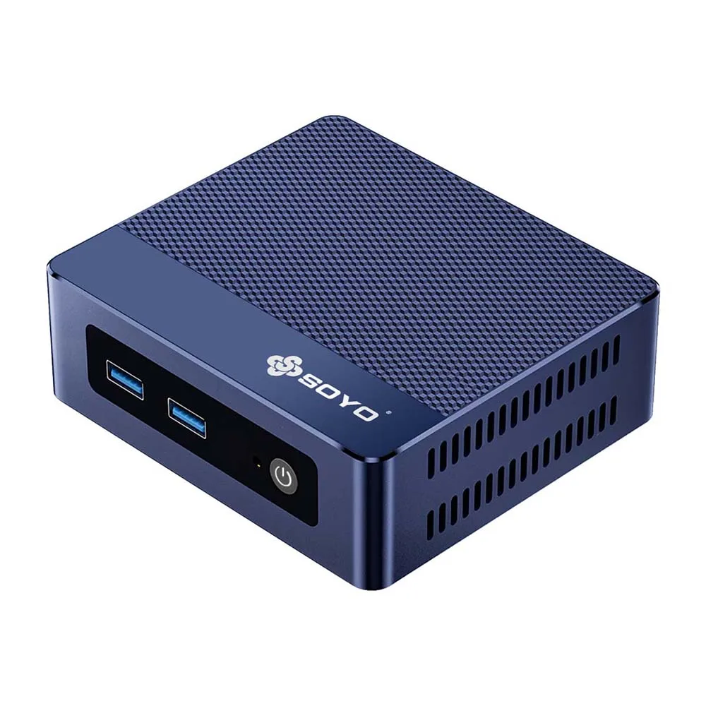 SOYO M4 Plus Мини-ПК Intel Twin-Lake N150 Процессор Windows 11 DDR4 16 ГБ ОЗУ 512 ГБ M.2 SSD ПЗУ WiFi-5 HD+DP Портативный мини-компьютер