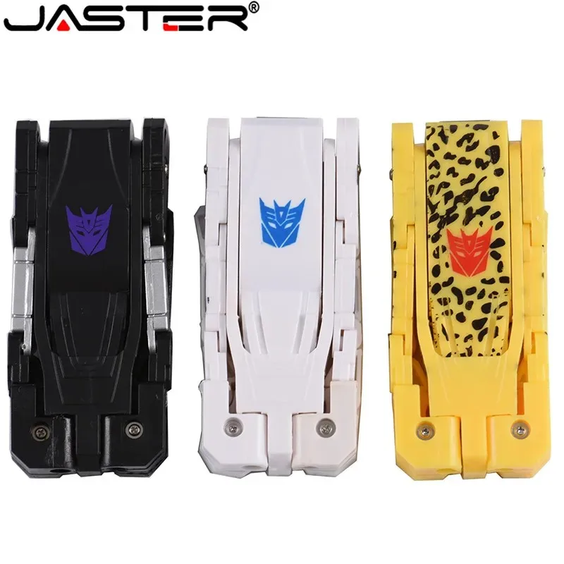 Transformers Pen Drive de plástico 256GB capacidad Real regalo creativo unidades Flash 128GB regalos para niños Usb Stick 64GB Memory Stick
