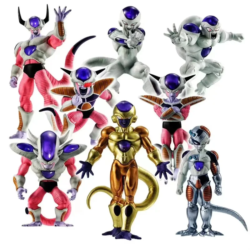 8 Stks/set Dragon Ball Z Frieza Figuur Vriezer Derde Vorm Beeldje Pvc Actiefiguren Collectie Model Speelgoed Geschenken