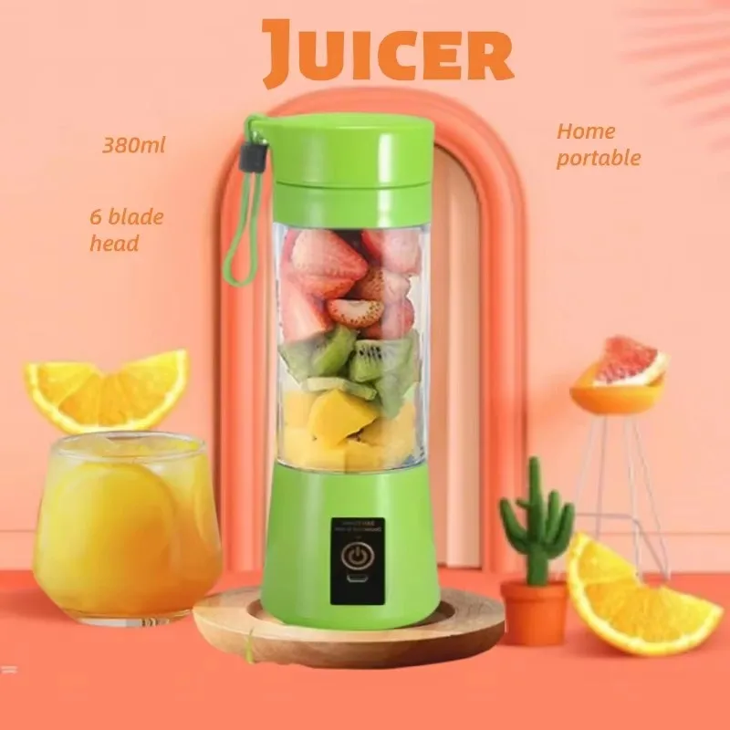 Elektryczna sokowirówka Mini przenośny blender Miksery owocowe Ekstraktory owocowe Wielofunkcyjna maszyna do robienia soków Blender Mikser do koktajli