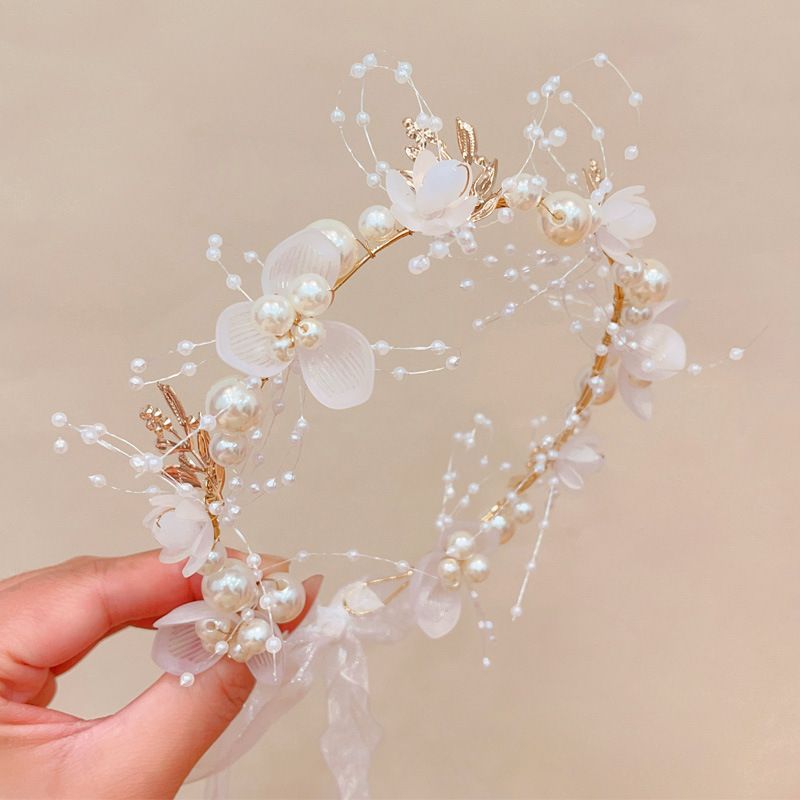 Kinderkrans Hoofddeksel Super Fairy Mori Kroon Hoofdband Prinses Bloemenmeisje Hoofd Bloemenmeisje Verjaardag Show Haaraccessoires