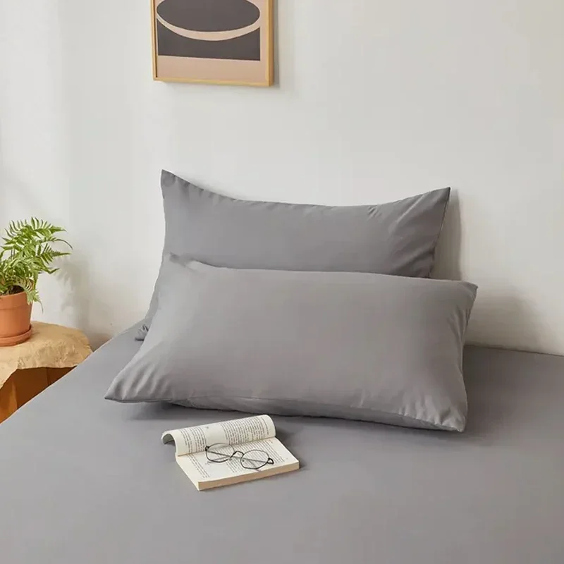 2 peças fronha escovada, fronha macia respirável, capas de almofada de qualidade premium para decoração de casa de sofá de quarto, sem travesseiro