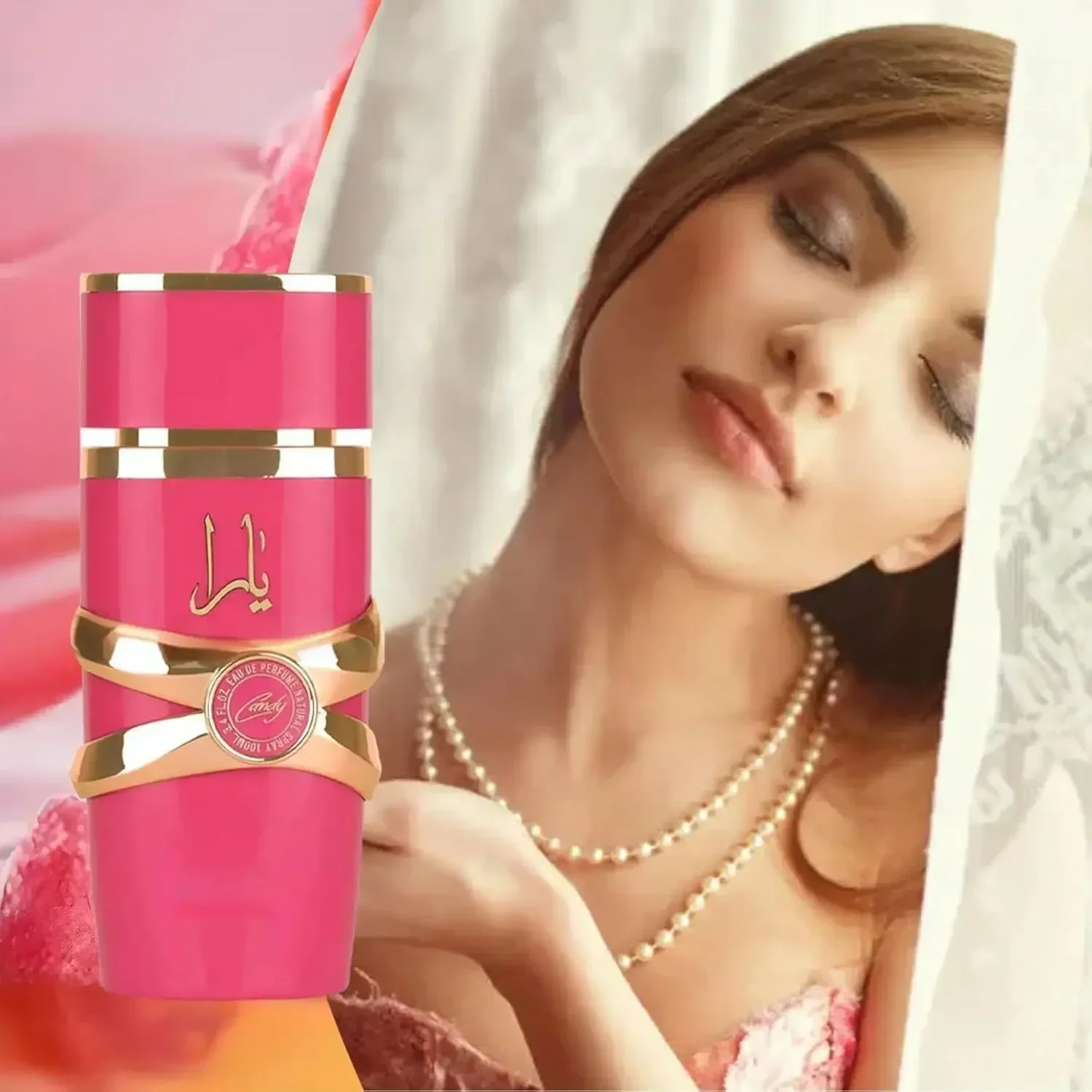 100ml Oryginalna woda perfumowana Yara Moi dla kobiet Trwały, wysokiej jakości zapach Dubaj Kwiatowe owoce Jaśminowa brzoskwinia Woda perfumowana