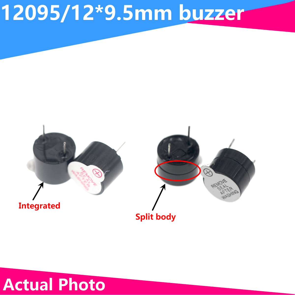 10PCS Cicalino Attivo 3V/5V/12V/16R TMB12A03 TMB12A05 TMB12A12 Magnetico Lungo Bip Continuo Tono 12095 12*9.5mm Mini Spina altoparlante