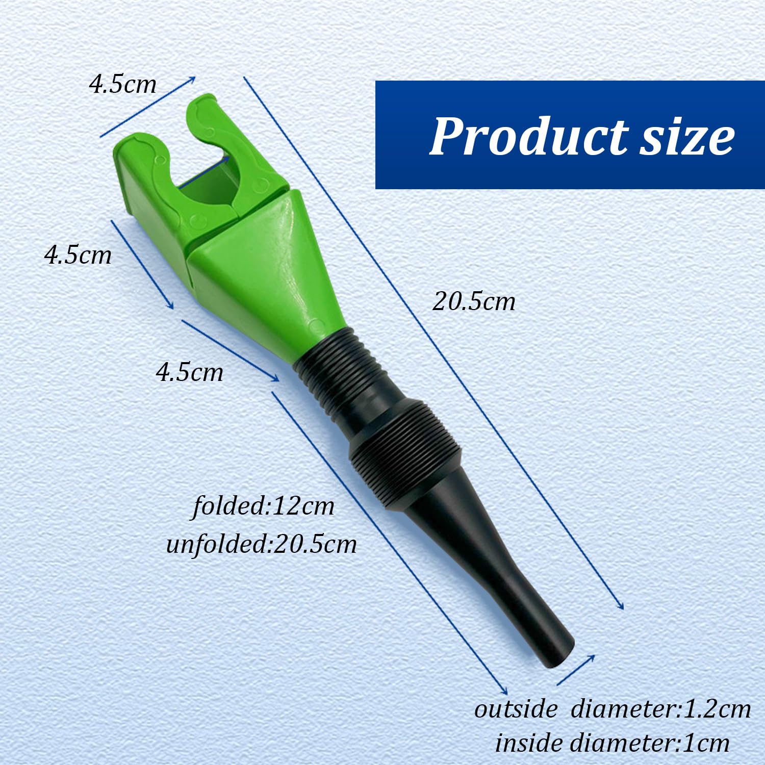 1 Stuks Auto Tanken Trechter Benzine Opvouwbare Motorolie Trechter Tool Plastic Trechter Auto Tanken Tool Auto Accessoires