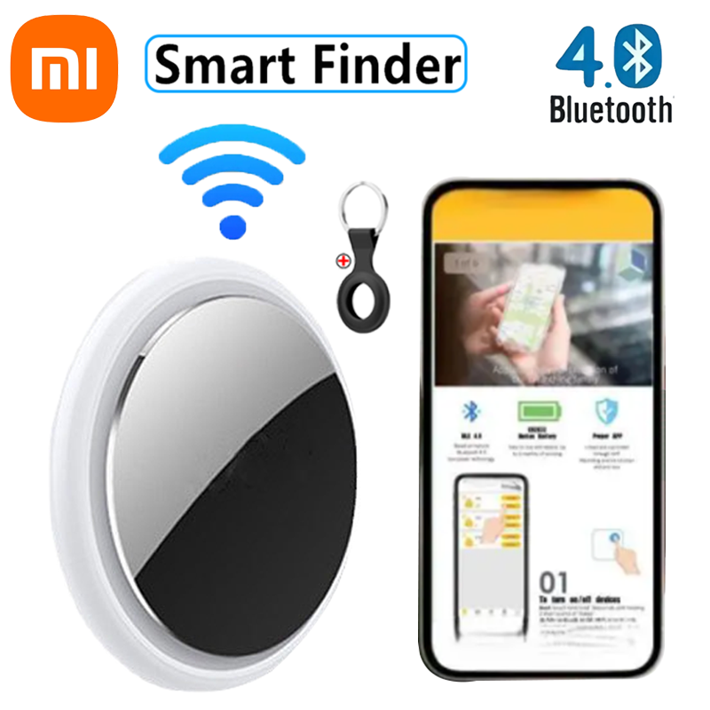 Xiaomi Mini buscador inteligente localizador portátil Bluetooth 4,0 rastreador de etiquetas localizador de billetera para niños localizador de dispositivo ubicación antipérdida