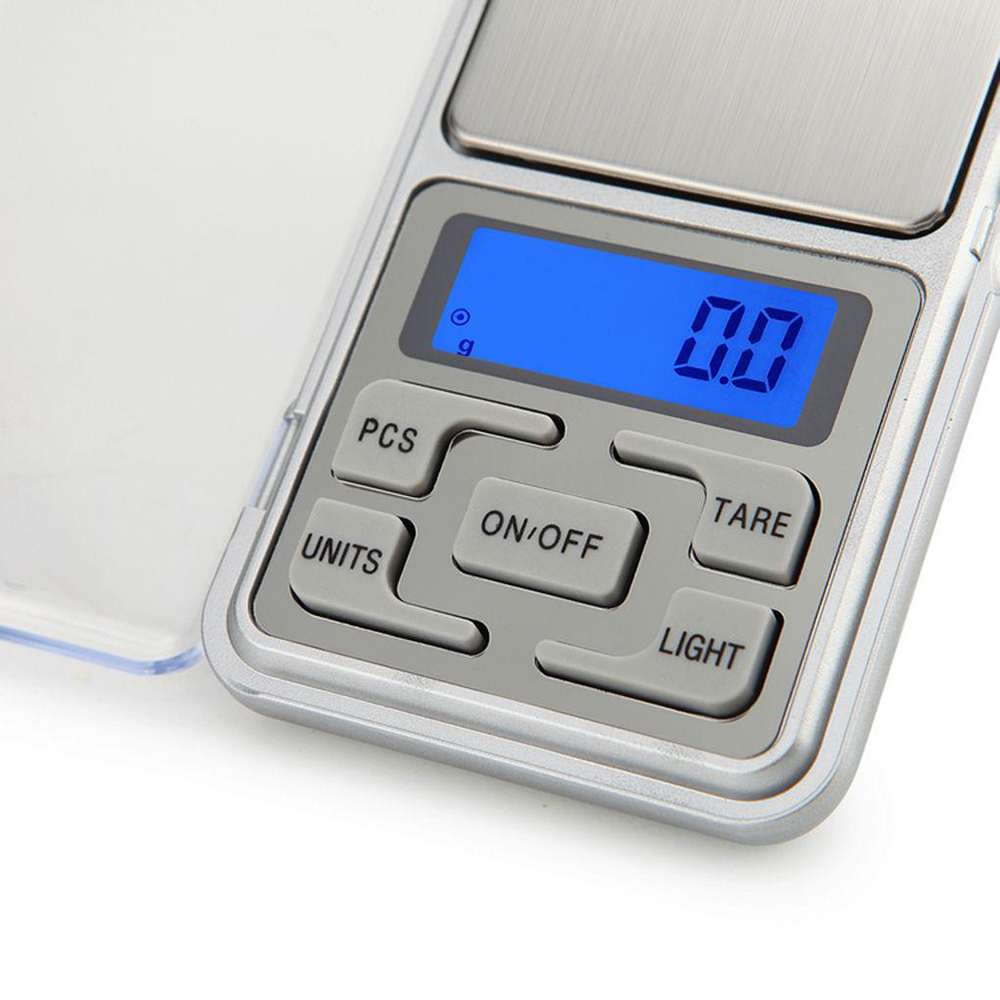 High Precision Mobile Scale Portable Jewelry Pocket Scale Accuracy Range 500G-0.01G with LCD Display