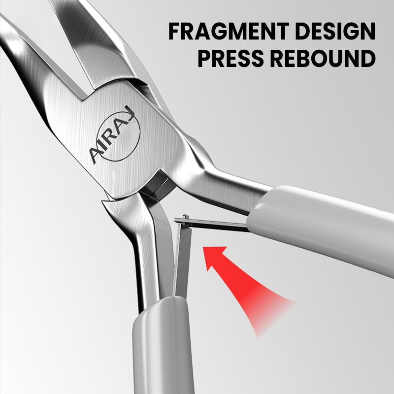 Airj mini apontado desdentado boca plana estendida agulha boca oblíqua alicate boca plana fio ligação alicates conjunto