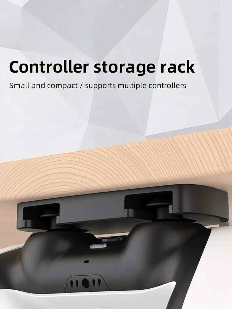 Dados Sapo-Game Controller Hanger Holder, Under Table Hanging Rack De Armazenamento, Joystick Adesivo, Gamepad Acessórios, PS4, PS5