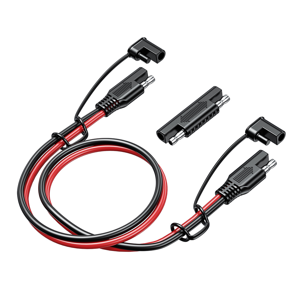 Cabo de extensão de carro, conexão rápida, cabo de carregamento de bateria sae para sae 12v-36v, bateria solar automática, conector de cabo de alimentação sae