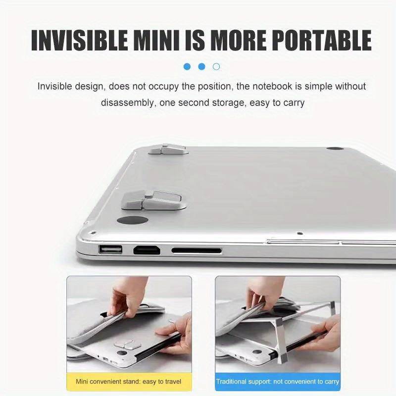 ノートパソコン,コンピューター,キーボード,macbook, huawei, xiaomi,ノートブック用のアルミニウム製ミニラップトップスタンド