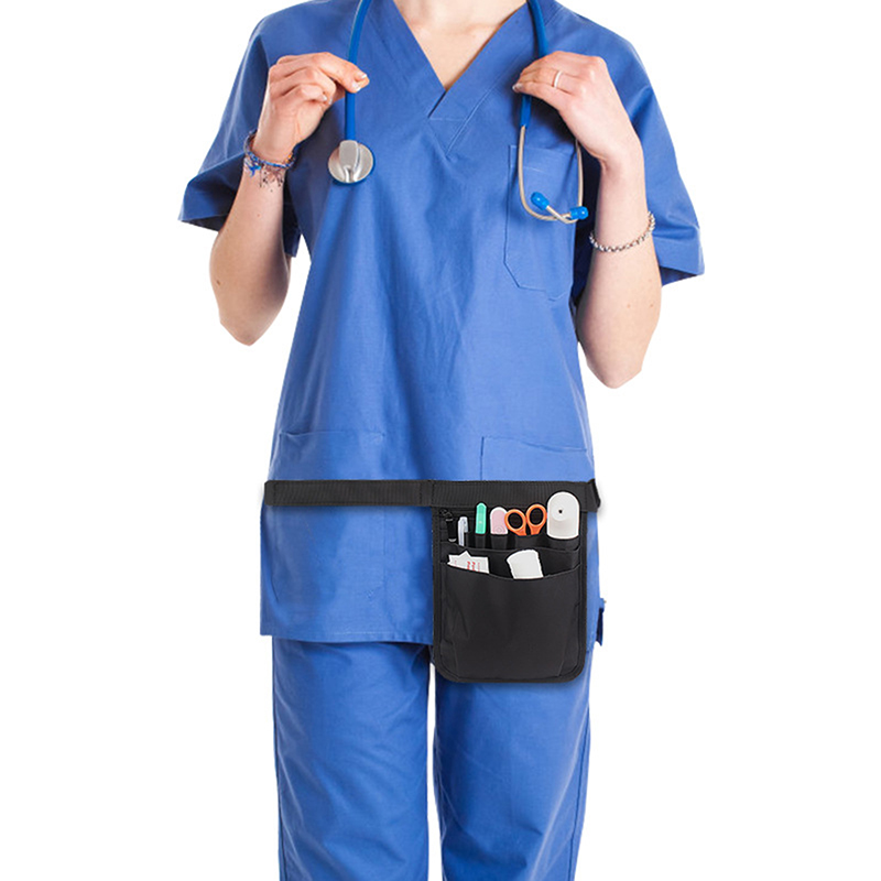 Marsupio per attrezzi Riparazione manuale impermeabile Hardware in nylon Kit di attrezzi Forbici Pinze Borse portaoggetti universali per personale medico esterno