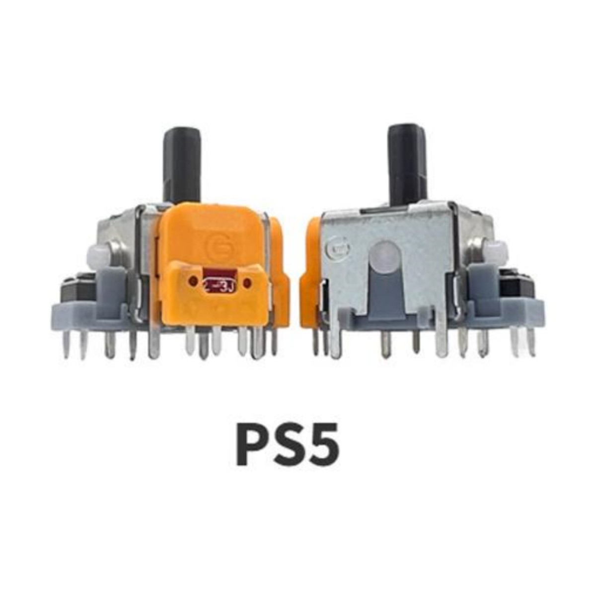10pcs módulo de sensor de bastão analógico 3D de substituição de joystick de efeito Hall para reparo de controlador Playstation Ps5