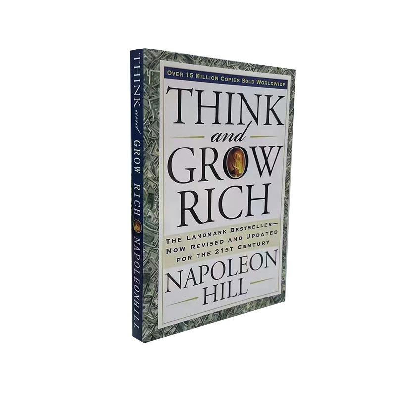 ナポレオン・ヒル著「Think and Grow Rich」は、ランドマークのベストセラーで、21 世紀の本に向けて改訂および更新されました