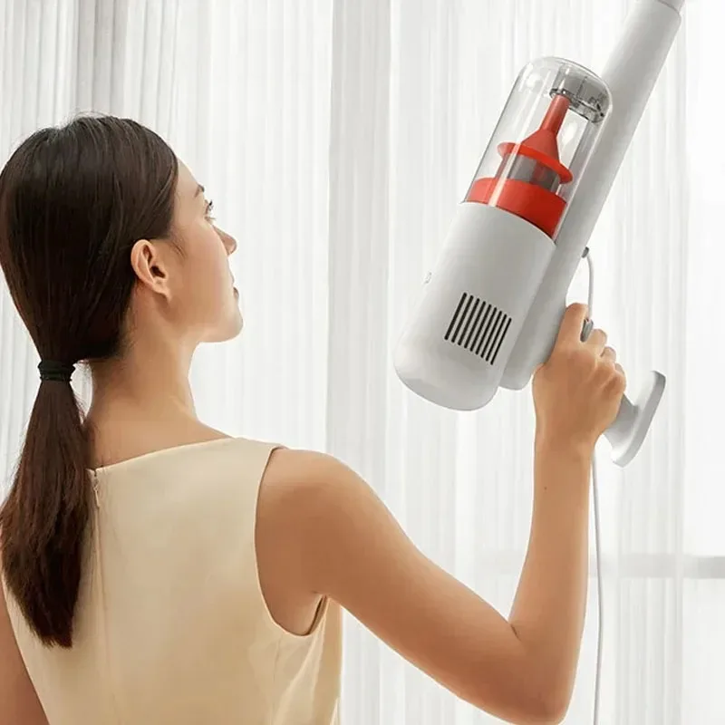 New Original Xiaomi Mijia Wired Vacuum Cleaner 16kPa Strong Cyclone 5 Fold Suction Depth Filtering Handheld Sweep Cleaning Home
