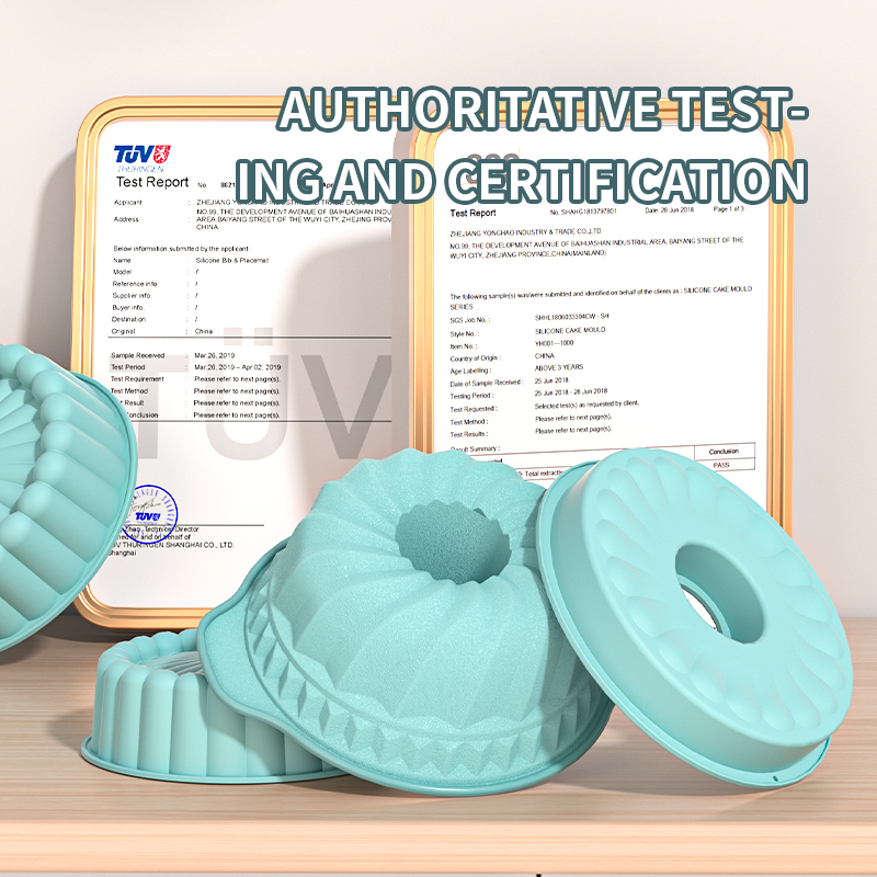 3D Silicone Cake Mold Ferramenta de Decoração, DIY Pastry, Baking Tools for Cake Pan, Kitchen Fluted Tube, Bakeware, Airfryer Acessórios