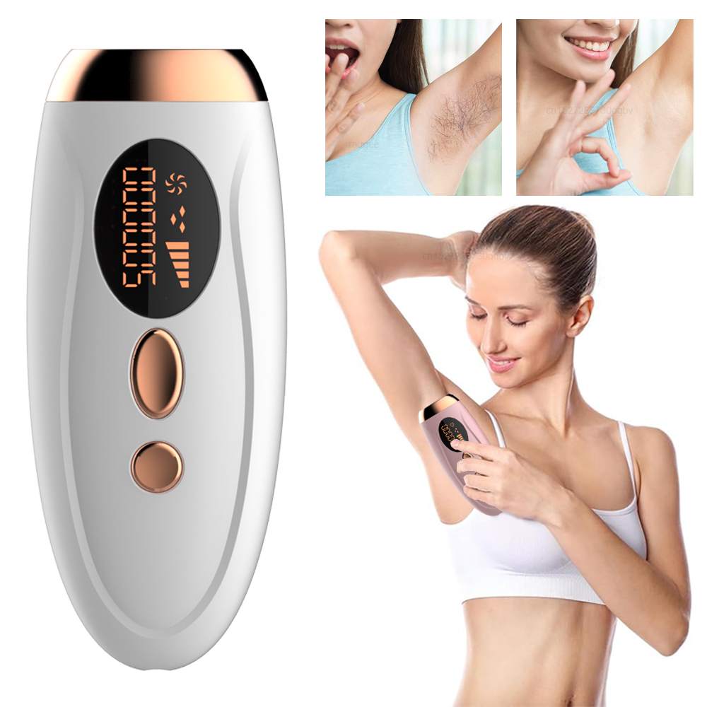 Ipl Laser Epilator Ontharing Voor Lichaam Bikini Gezicht Permanente Vrouwen Epilator Pijnloze Ipl Haarverwijderaar Gepulseerde Licht Epilator
