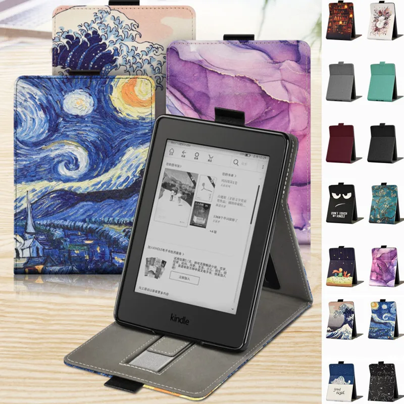 Милый смарт-чехол для Kindle Paperwhite 4/3/2, 8, 6, 7, 10, 11, 12-го поколения M2L3EK DP75SDI SA568B 11th 2024 RS23CV Cover