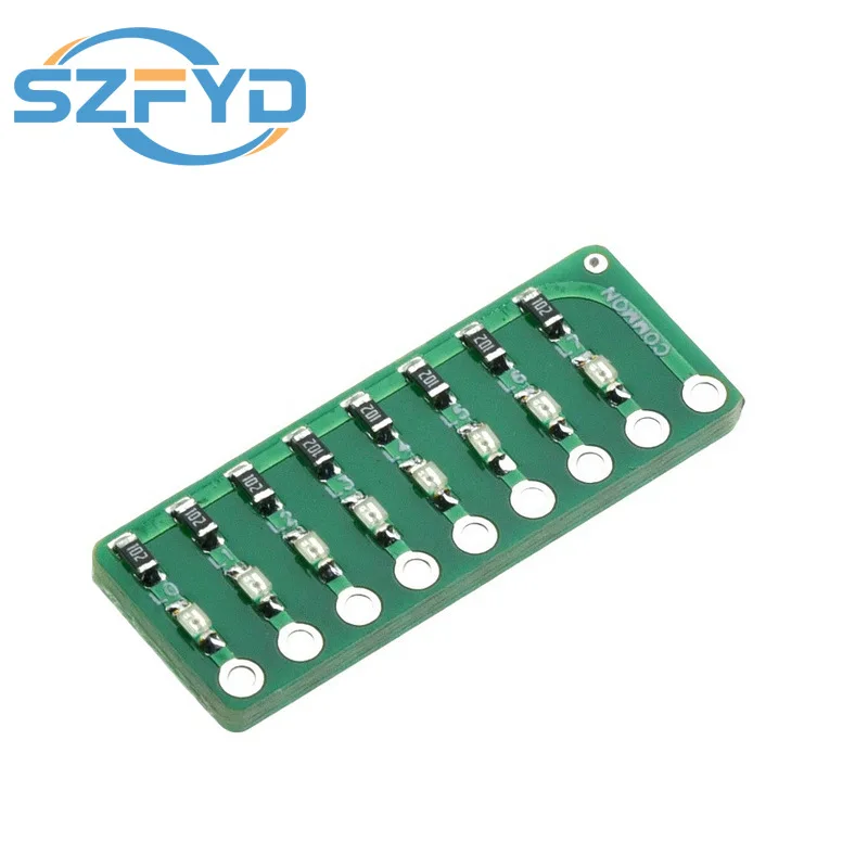 8 세그먼트 LED 포트 테스트 램프 표시기 흐르는 물 포트 테스트 램프 빨간색, 녹색 및 파란색 색상 옵션
