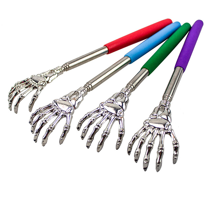 Телескопический массажер для спины, из нержавеющей стали