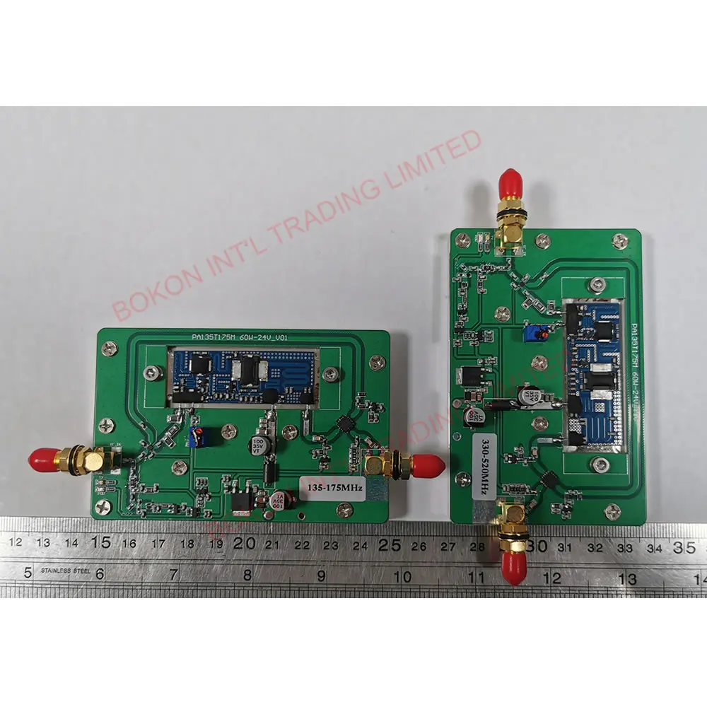 60W 135MHz to 175MHz 24V mobile radio Power amplification 60watts 24volts SMA connector 135-175mhz communication radio