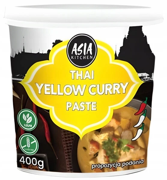 Pasta curry żółta 400g - Asia Kitchen