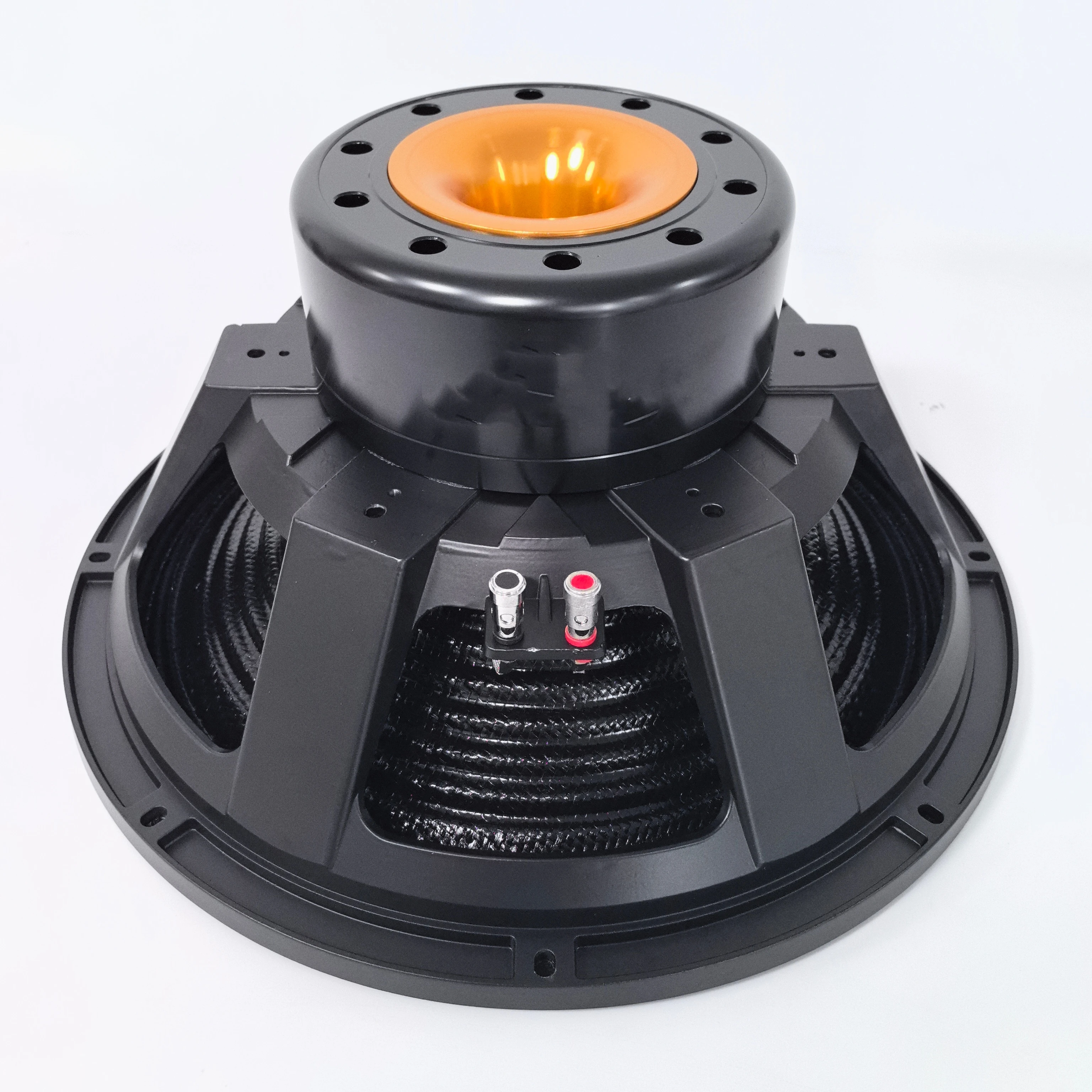Subwoofer profissional do alto-falante do cone da fibra de carbono do neodímio de 18 polegadas para sistemas de som da linha Array