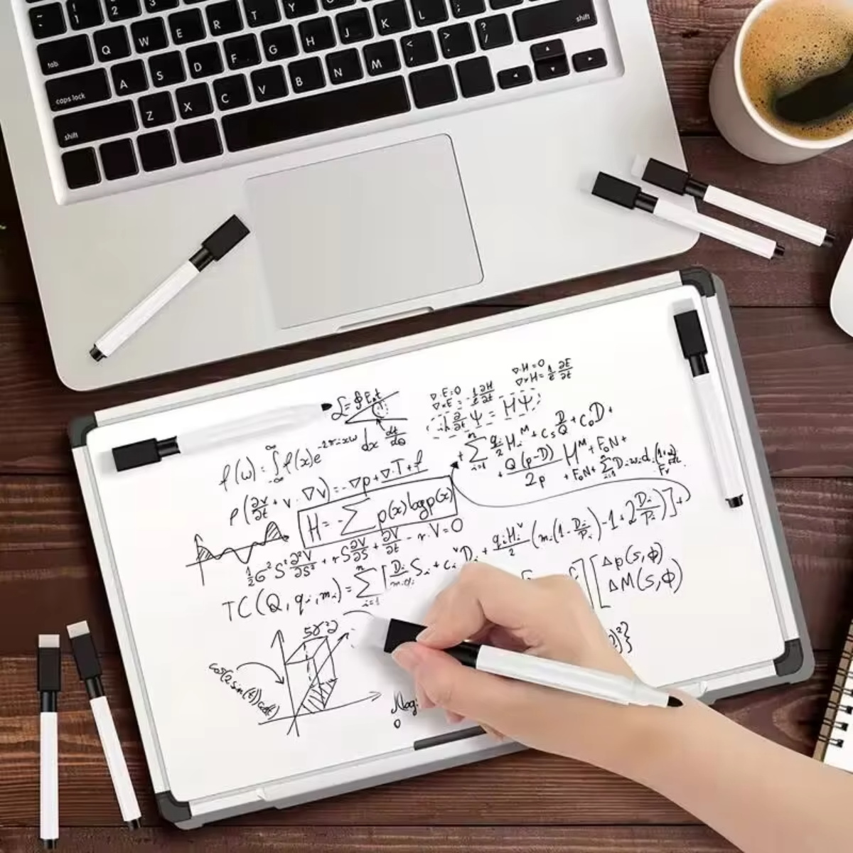 25 ชิ้นสีดําเครื่องหมายลบแห้งพร้อมหมวกยางลบสีขาว BOARD MINI Dry Erase Markers สําหรับอุปกรณ์สํานักงานโรงเรียน