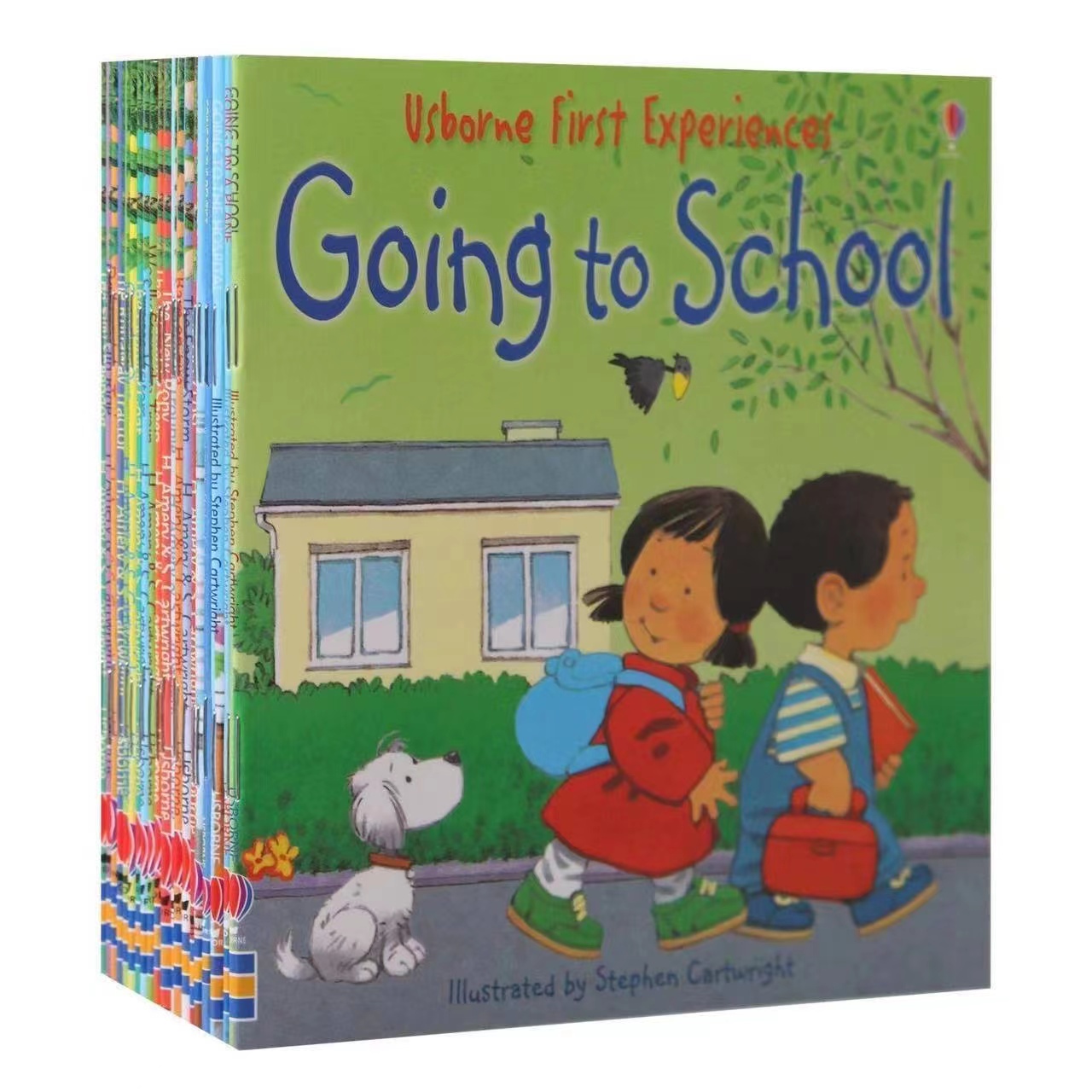 20 libros/juego de libros ilustrados Usborne para niños, historia famosa para bebés, libro infantil en inglés, educativo Infantil